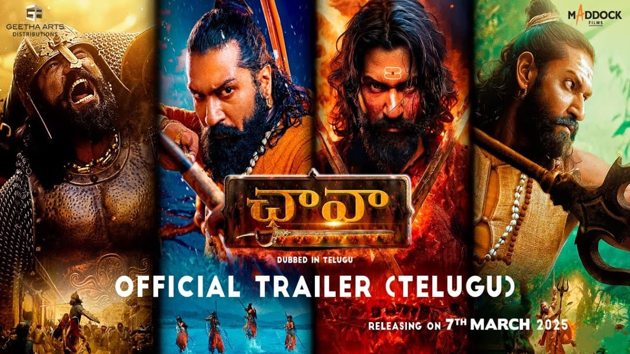 Chhaava Telugu Trailer