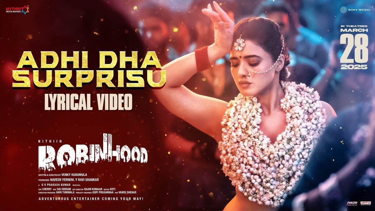 Adhi Dha Surprisu Lyric | Robinhood
