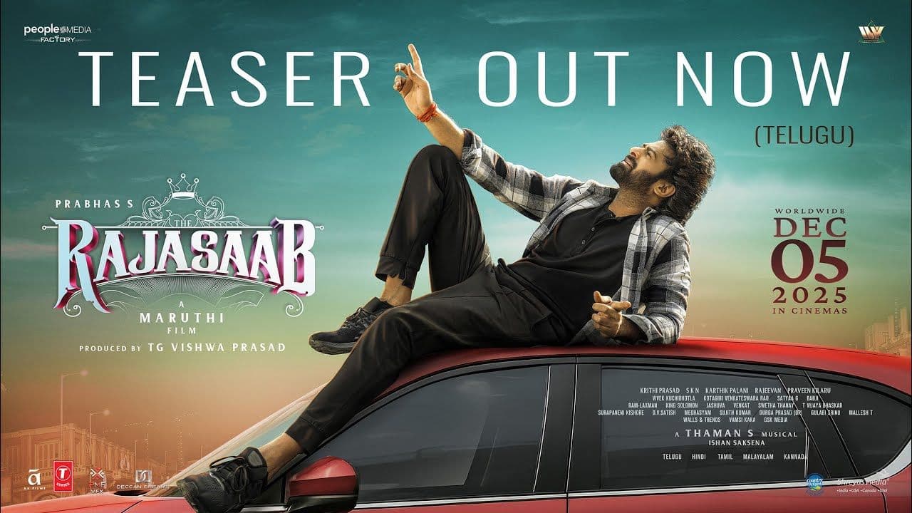 The RajaSaab Telugu Teaser
